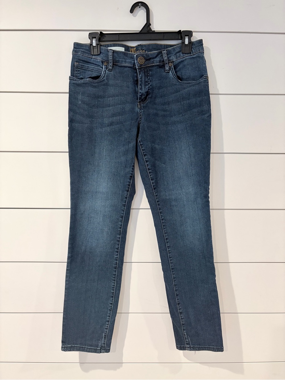 KUT from the Kloth Katy Boyfriend Jeans 6 Y2K Normcore Stretch Denim